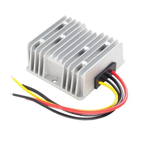 Heavy Duty DC DC Step Down Converter Buck Module Transforms 36V Or 48V Input To A Clean 13.8V Output for electric vehicles and solar rigs.