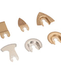 Cemented Carbide Oscillating Saw Blade Set Six Piece Heavy Duty Multi Tool Blades for ceramics, tile, concrete cutting