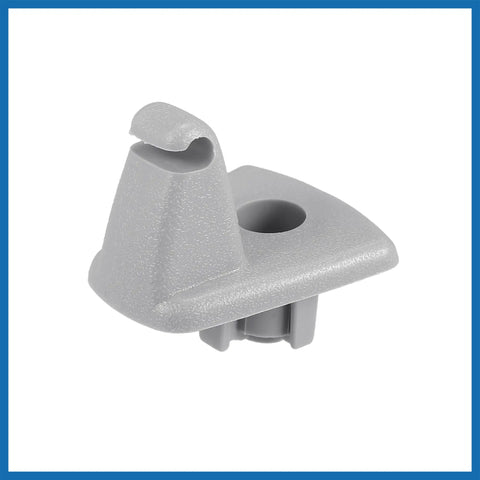Gray Sun Visor Retainer Staples For Dodge Charger Magnum And Chrysler 300 Replacement Kit Two Pack Fits 2005 2006 2007 Models