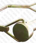 Double Wire Lock Pin 3/8 Inch Dia 3 1/8 Inch Length Square Hitch Pin PTO Pin Quick Release Replacement