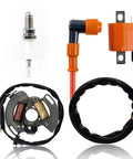 Ignition Coil Spark Plug CDI Box Voltage Regulator Rectifier Stator Kit For Blaster 200 YFS200 1997 2001 Ride Ready Replacement Set
