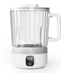 Straight Fire Cordless Mini Washing Machine Portable Underwear Cleaner No Sweat Travel Laundry Solution Splashproof Dorm And RV Lowkey Essential With Rechargeable Battery For Delicates White view of the washing machine with transparent container.