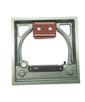 Pro Grade Heavy Duty Frame Square Spirit Level 250 Millimeter with precision ground bullseye vial for accuracy.
