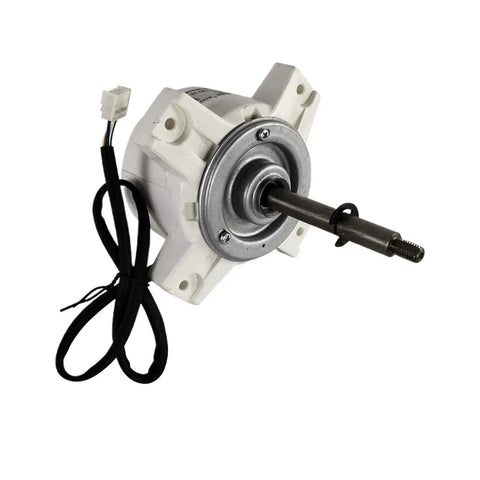 Air Conditioner Brushless DC Motor Replacement With Quiet Operation And Long Life Easy Install For WZDK4638G And SIC67FVF1461 HVAC Units Built Tough To Cut Vibration And Noise For Smooth Cool Comfort. Close-up view showing motor wiring and connectors.