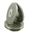 Double Sided Diamond Grinding Disc Wheel For Rotary Tools 100mm Diameter With 10mm Hole Grit Range 45 To 1000 Lapidary Diamond Disk