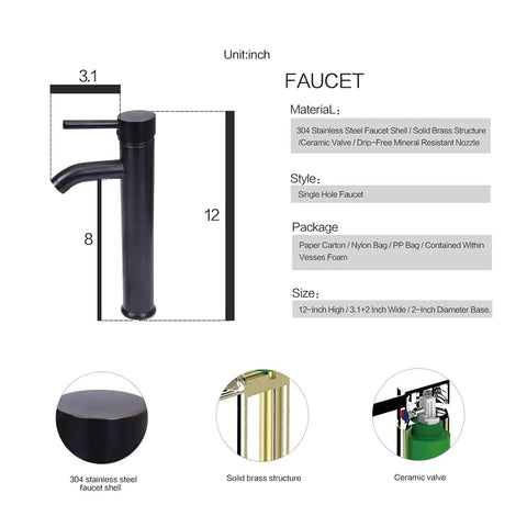 Dope White Ceramic Above Counter Vessel Sink Combo With Black Faucet And Pop Up Drain 19 By 15 Inches Rectangular Porcelain Basin