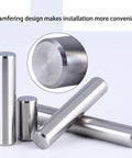 M2 304 Stainless Steel Cylindrical Dowel Pins, 100 Pack, Solid Round Locating Pins For Precision Alignment And Fixing, 2x22 Mm Size