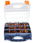 Top Notch 900 Piece Rivnut Kit With Heavy Duty Hand Riveter Gun Tool Set M3 To M10 Assortment For Metal Fastening Jobs That Are A Total Winner And Get The Job Done Right, plastic case