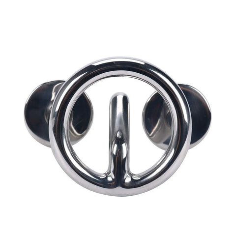 316 Stainless Steel Transom Mount Ski Tow Eye For Boats And Kayaks Saltwater Ready Heavy Duty Mount Front View