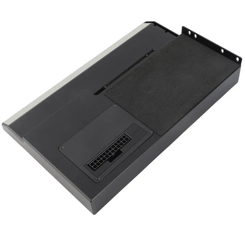 Game Changing Heavy Aluminum eGPU Dock Thunderbolt 3 USB4 Station for Laptops showing the rear view with PCIe lane access.