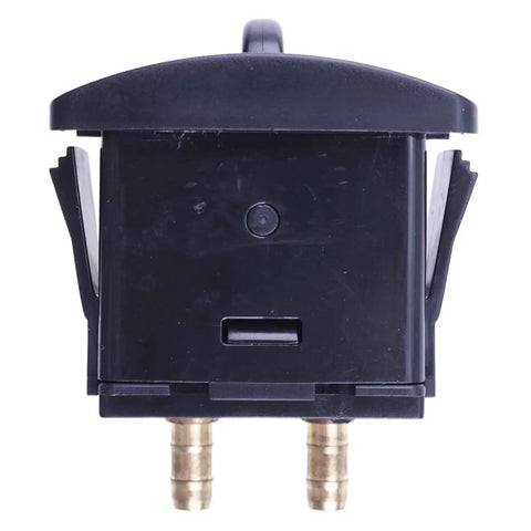 Front view of Air Lift Manual Paddle Valve Switch Replacement 21703 91-8308 032201 1704114 For Bostrom And National Seats in black.