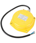 Thin Film Level Meter In Stainless Steel For Industrial Powder And Granule Vibration Detection Built Tough For Cement Silos And Storage Facilities Erosion Resistant Blockage Switch For Harsh Environments, yellow sensor with cable