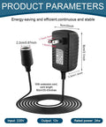 Straight Up Heavy Duty AC DC Converter And Car Cigarette Lighter Adapter Plugging Right Into Your Ride To Turn 100V Outlet Juice To 12V Smooth Power Supply For Road Trips And Tech Gear with dimensions and cord.