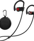 U18 True HD Bluetooth Earbuds Wireless Headphones For Gym And Running, IPX7 Sweatproof Sports Earbuds with case and ear hooks