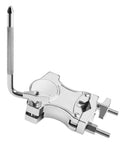 Heavy-Duty L-Rod Cowbell Mount For Drum Set, Zinc Alloy Cymbal Clamp With 360 Degree Adjustability, Rust-Resistant Durable Hardware For Studio, Stage And Practice on white background
