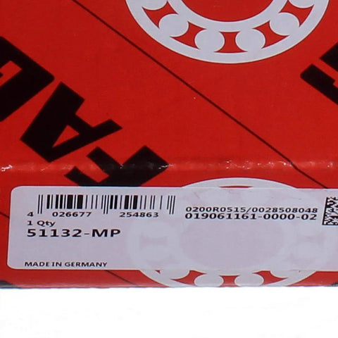 Single Direction Thrust Ball Bearing 51132 M P 160mm Bore 198mm Outer 31mm Width Factory Straight Out Build Designed For Heavy Daily Grinds And Rock Solid Machine Grip On Industrial Workhorse Gearboxes