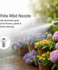 Power Washer Wand With Jet Nozzle For Garden Hose With Three High Pressure Nozzles And Quick Connectors spraying flowers