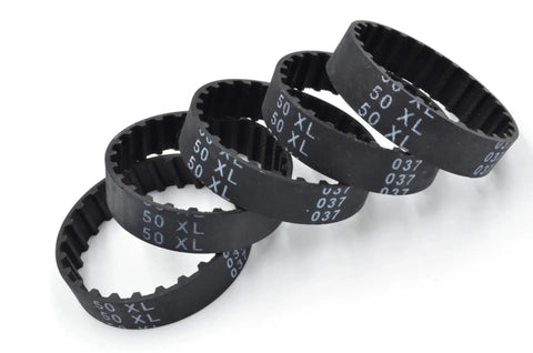 Garage Ready Heavy Duty XL Timing Belt Set From 42XL To 124XL, Width 5 To 15 Mm, featuring several 50 XL belts