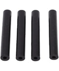 GOTOTOP 4 PCS Automotive Vacuum Lines Hose Kit Fits 2007 2017 High Performance Car Parts 43PSI Pressure For Smooth Engine Running And Quick Installation On Popular Models, four black hoses