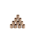 Built Like A Tank Self Lubricating Sleeve Bearings Ten Pack Six Millimeter Bore Ten Outer Millimeter Oilless Brass Bushings