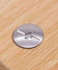 Top Shelf M3 X 12mm Chicago Binding Screws 40 Set Kit Made From Tough 304 Stainless Steel Cross Head Machine Bolts shown on wood.