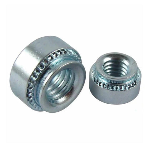 Heavy Duty Zinc Plated Carbon Steel Self Clinching Nuts M4 M5 Slab Swage Press Fit Rivet Hardware For Thin Sheet Metal Built Rock Solid No Sweat Top Shelf Quality 20 Pack Set
