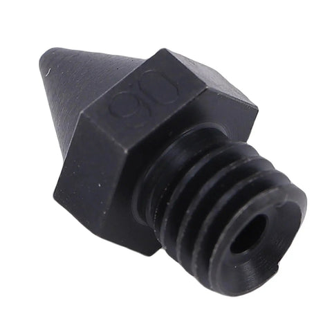 Bulletproof Hardened Steel 3D Printer Nozzle 0.6Mm Upgrade For Raise3D N Series Heavy Duty High Temp Extrusion Tip Reliable Daily Driver Replacement Part For Smooth Filament Feed