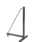 Heavy Duty No Drill Shelf Bracket For Containers Hook On Under Shelf With D Rings 18.5 Inch Deep Shelves Supports 550 Pound Per Arm