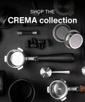 Badass Non Slip Silicone Tamping Mat For Dual Boiler Espresso Machines Includes Vented Drip Tray layout of brewing tools and accessories.
