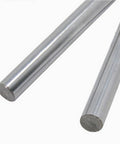 Two Pack 12mm x 300mm Linear Guide Rails Set Chrome Plated Steel Shafts for 3D Printers and DIY CNC Machines Dope Precision Linear Motion Rods With 0.05mm Tolerance and Chamfered Ends