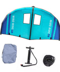 Inflatable Surfing Foil Wing For Beginners And Pros, Durable Oxford polyester with bag, pump, and rope included