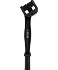 Go To Road Gravel MTB Bicycle Chain Cleaning Brush Three Sided Tool With Long End For Cassette And Chainrings Ergonomic Handle Tough Bristles