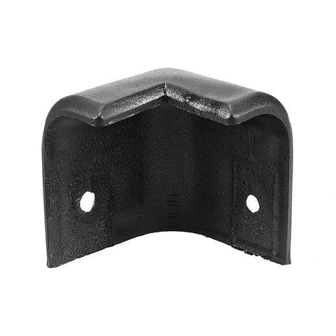Tough As Nails Speaker Corner Guards For Guitar Amp Cabinets Polypropylene Edge Bumpers, black corner protector for easy screw mount.