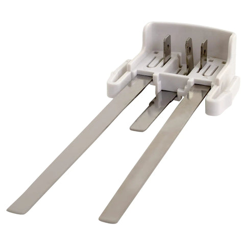 Water Level Sensor Replacement For Scotsman Ice Machines A39030021 SCA39030021 with metal prongs, white base, easy install.