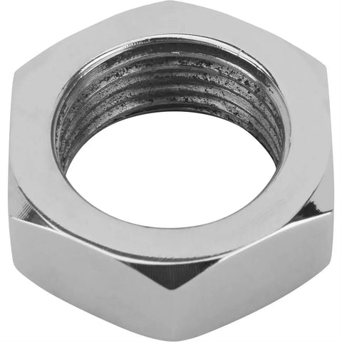 Stainless Jam Nut Eleven Sixteenth Inch 18 LH NF Fine Thread For Spherical Rod Ends Tie Rods And Connectors Left Hand Thread Automotive Fastener For Strong Secure Fits, stainless jam nut