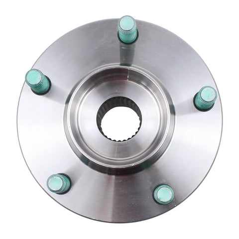 Top view of Front Wheel Hub Bearing Assembly Pair For Mazda 5 2006-2015 With ABS Direct Fit Driver And Passenger Side Kit