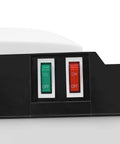Top Loading Water Cooler Dispenser With Hot And Cold Water, Removable Drip Tray, LED Indicators, close-up of power switches