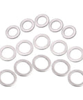 Oil Crush Washers And Drain Plug Gaskets Replacement 15 Pack For Honda Accord Civic CRV Ridgeline Odyssey Pilot Fit Element And Acura Models.