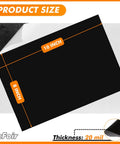 Adhesive Magnetic Sheets 8x10 Inches Flexible Magnetic Paper 50 Pack with sticky backing for crafts and DIY size diagram