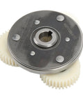 Close-up of the 36 Tooth Planetary Gear Set With 88mm Nylon Clutch Kit for Electric Motors, showing nylon gears and metal plate.