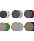 30 Pcs 5 Inch Wet Dry Sandpaper Discs Super Silicon Carbide Assortment For Auto Paint Correction showing grits 1000 to 7000.