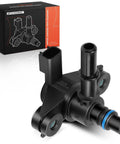 Vapor Canister Purge Solenoid Valve Direct Fit Replacement for Ford F150 Escape Fusion Explorer shown with packaging