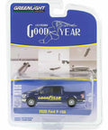 Image of Ford F-150 Goodyear Airship Operations Diecast Model One Sixty Fourth Scale Anniversary Collection Series Sixteen 125th Anniversary Edition 2020 Collectible Vehicle For Diecast Fans in packaging.