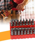 Stunning 32 in 1 Hollow Star And Hex Bit Set For Pros T9 To T40 Torx Plus Security Bits Great For Bike Repair Electronics And Custom Builds. Chrome steel bits in red case