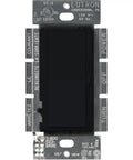 Front view of Diva LED Plus Dimmer Switch For Dimmable LED Halogen And Incandescent Bulbs 250W Single-Pole Or 3-Way Easy Install In Black