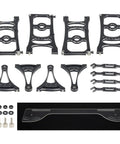 Aluminum RC Chassis Setup Tool With Ball Bearings, CNC Machined Ruler For 1/8 And 1/7 Scale Short Course Trucks, Rally Buggies, And Off Road RC Cars Pro kit components