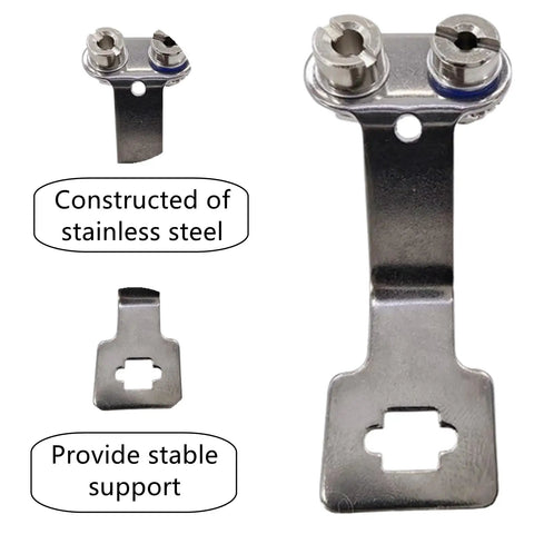 Stainless Steel Fencing Foil Socket Replacement Built To Last Heavy Duty Bracket Mount