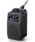 Mini 5W Electric Guitar Amp With Bluetooth, Portable Practice Amplifier Featuring Built In Clean, Distortion, Overdrive And Reverb Effects, Rechargeable Small Guitar Amplifier For Travel And On The Go Practice.