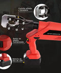Beefy Battery Powered 60KN Hydraulic Cable Cutter Portable Ratchet Wire Cutter For 40mm Copper Aluminum And Armored Cables