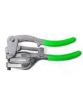 1 Ton Power Punch Kit For Sheet Metal Hole Punching With 7 Size Die Set In Case heavy duty hand tool with green handles